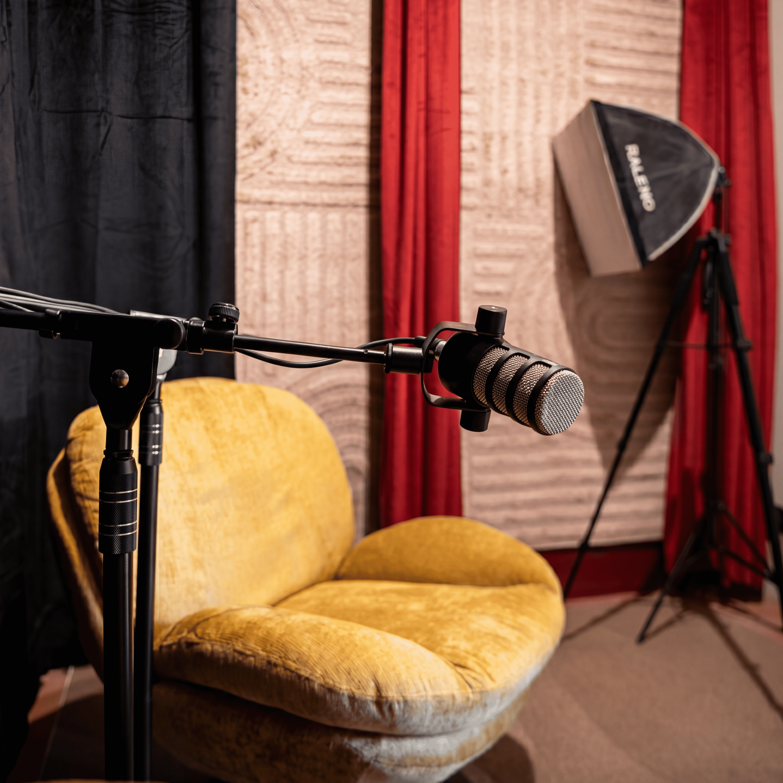 Photo du studio podcast Capsule